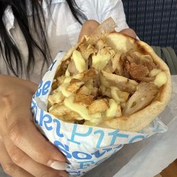 Chicken Gyro Pita Chicken Gyro Pita