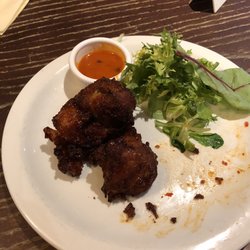 Running Hare Pub - Buffalo Cauliflower Wings - sorry, I'd eaten half of them before I took the photo!