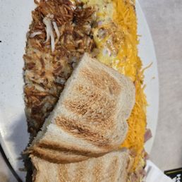 Ham omelet dine in special