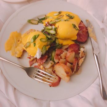 Nemacolin - Eggs Benedict from room service - Resorts Near Me - Farmington, Pennsylvania Nemacolin - Eggs Benedict from room service - Resorts Near Me - Farmington, Pennsylvania