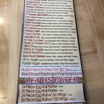 World Famous Boynton Beach - Egg rolls menu - New American Near Me - Boynton Beach, Florida