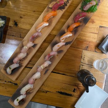 Nara - Comparison of 7 piece vs 10 piece nigiri omakase - Japanese Near Me - San Francisco, California