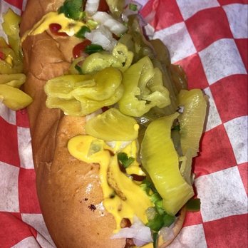 Fountainhead Brewing Company - Hot link with toppings - Breweries Near Me - Sacramento, California Fountainhead Brewing Company - Hot link with toppings - Breweries Near Me - Sacramento, California