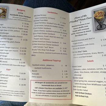 The Lighthouse Grill - Menu 9/16/25 - American Near Me - Trinidad, California