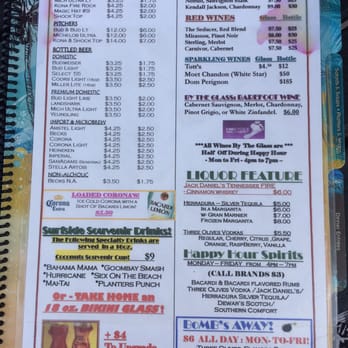 Coconuts On The Beach - The menu - Bars Near Me - Cocoa Beach, Florida Coconuts On The Beach - The menu - Bars Near Me - Cocoa Beach, Florida
