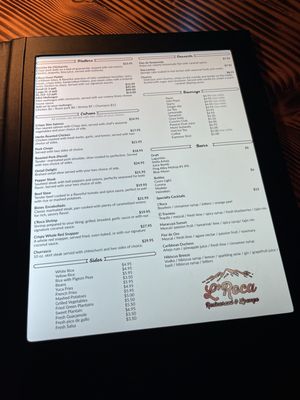 Menu photo 4 L'Roca Albany, NY