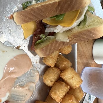 Tall Pine Drive-In - Turkey bacon club - American Near Me - Pinehurst, Idaho