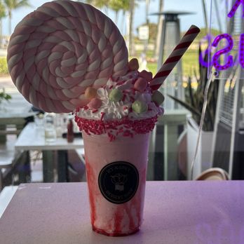 Icy N Spicy - Strawberry milkshake - Desserts Near Me - Miami Beach, Florida