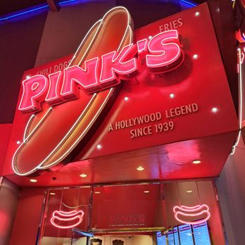 Pink's Hot Dogs - Hot Dogs Near Me - Universal City, California Pink's Hot Dogs - Hot Dogs Near Me - Universal City, California