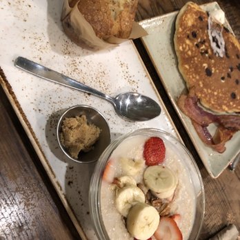 First Watch - Steel cut oatmeal with fruit and muffin of the day (blueberry) - Breakfast & Brunch Near Me - Pembroke Pines, Florida First Watch - Steel cut oatmeal with fruit and muffin of the day (blueberry) - Breakfast & Brunch Near Me - Pembroke Pines, Florida