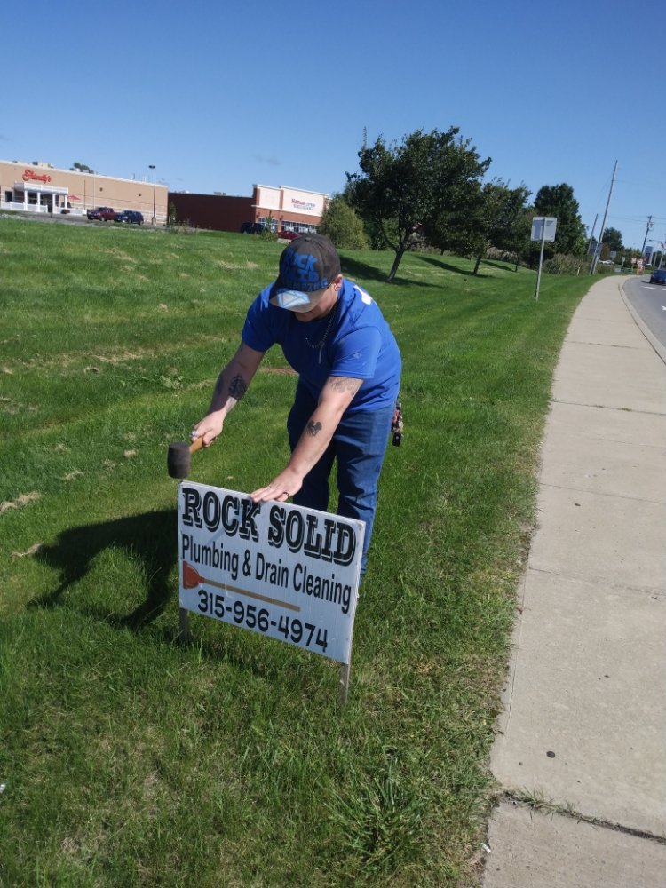 Slide of Rock Solid Plumbing