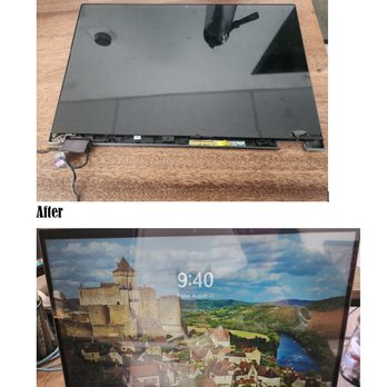 Aztec Data Supply, Inc - Screen repair- Before and after - IT Services & Computer Repair Near Me - Newbury Park, California Aztec Data Supply, Inc - Screen repair- Before and after - IT Services & Computer Repair Near Me - Newbury Park, California