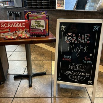 Delia's Pizzeria & Grill - Game night & kids eat free Mondays with entree purchase - Pizza Near Me - Springfield, Virginia