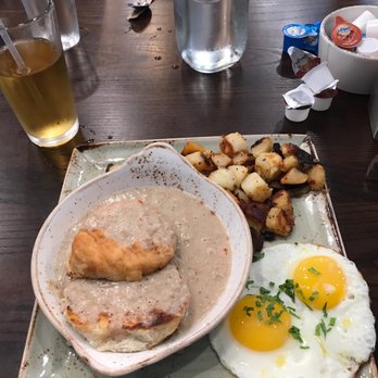 First Watch - Biscuits Turkey Gravy with eggs - Breakfast & Brunch Near Me - Summerville, South Carolina First Watch - Biscuits Turkey Gravy with eggs - Breakfast & Brunch Near Me - Summerville, South Carolina