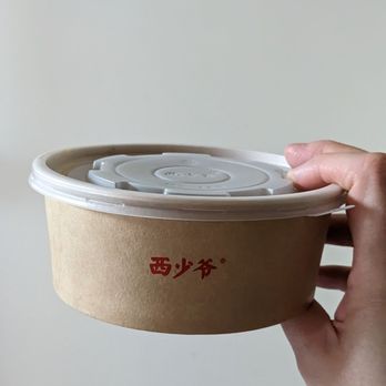 Bingz Crispy Burger - Container with my chilli oil wontons - Burgers Near Me - Markham, Ontario
