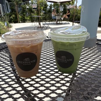 CedarHouse Coffee - iced chai and iced matcha - Coffee & Tea Near Me - Orange, California