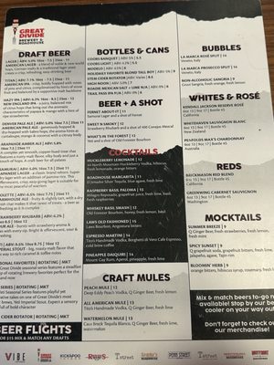 Menu photo 2 Great Divide Brewery & Roadhouse Denver, CO