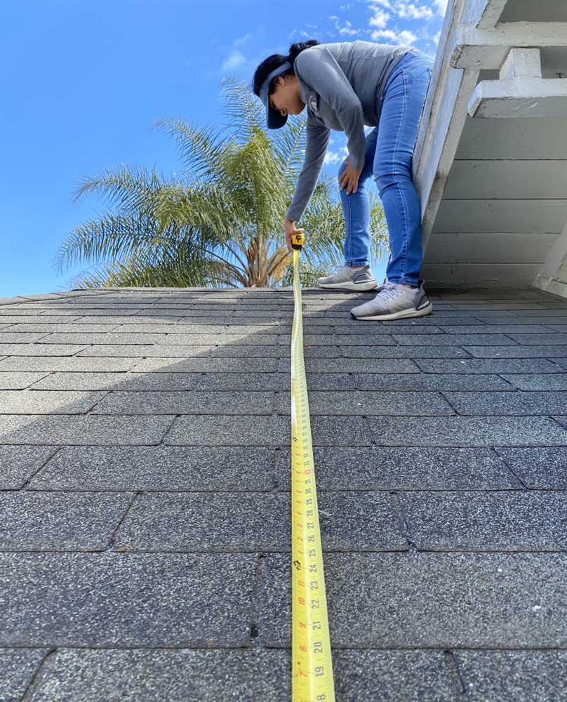 Slide of The Roofing Lady