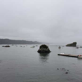Seascape Restaurant - View from the pier - Seafood Near Me - Trinidad, California Seascape Restaurant - View from the pier - Seafood Near Me - Trinidad, California