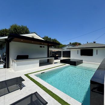 MBros Pool Construction - After - Pool & Hot Tub Service Near Me - Orange, California