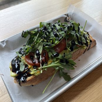 Krema Coffee Roasters - Savory avocado toast. The balsamic glaze gives it a hint of sweetness. This is perfection. - Coffee Roasteries Near Me - Lockport, Illinois Krema Coffee Roasters - Savory avocado toast. The balsamic glaze gives it a hint of sweetness. This is perfection. - Coffee Roasteries Near Me - Lockport, Illinois
