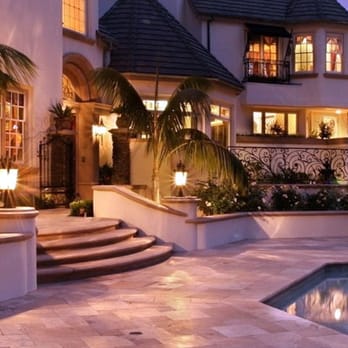 Dinardi Landscape Design & Construction - a pool in the evening - Landscaping Near Me - Emerson, New Jersey Dinardi Landscape Design & Construction - a pool in the evening - Landscaping Near Me - Emerson, New Jersey