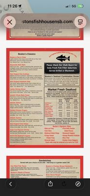 Menu photo 2 Fish House New Smyrna Beach, FL Menu photo 2 Fish House New Smyrna Beach, FL