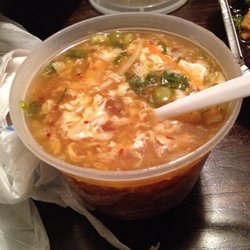 Peking Garden Restaurant - Hot and sour soup