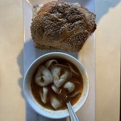 Carmela's Restaurant - Tortellini soup and 1/2 chicken parm. Yummm