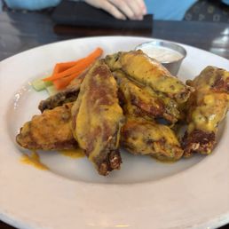 Wings with mango habanero sauce Wings with mango habanero sauce