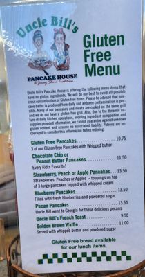 Menu photo 7 Uncle Bill's Pancake House Cape May, NJ