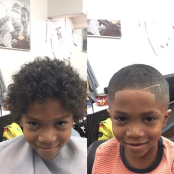 Before And After Afro Kids Fade Phoenix Tempe Scottsdale Kids