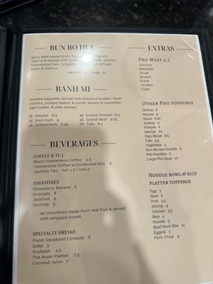 Menu photo 3 Pho Hoang Restaurant Riverview, FL Menu photo 3 Pho Hoang Restaurant Riverview, FL