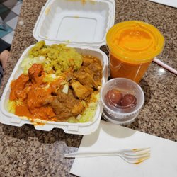 Bombay Wala of India - 3 entree meal & Mango Lassi.