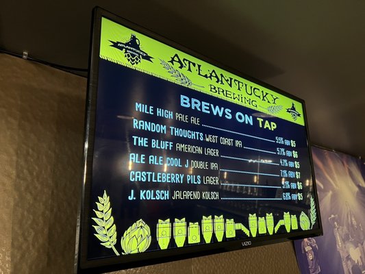 Menu photo 7 Atlantucky Brewing Atlanta, GA Menu photo 7 Atlantucky Brewing Atlanta, GA