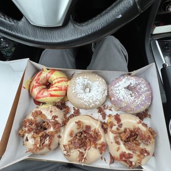 Duck Donuts - Maple Bacon, raspberry lemon, French Toast, Blueberry Pancake - Donuts Near Me - Green Brook Township, New Jersey Duck Donuts - Maple Bacon, raspberry lemon, French Toast, Blueberry Pancake - Donuts Near Me - Green Brook Township, New Jersey