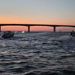 Bird Key Park - The Ringling Bridge, which leads to Bird Key Park to the south. We were on a Sunset Cruise and snapped a few pics.