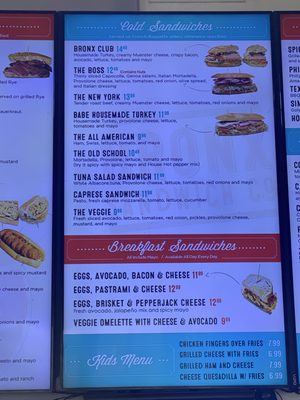Menu photo 5 Bronx Sandwich Tustin, CA Menu photo 5 Bronx Sandwich Tustin, CA