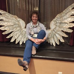 Zendragon - I got to see how angel wings fit.  I think it's perfect.