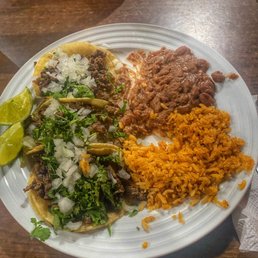 Taco plate. Yum!