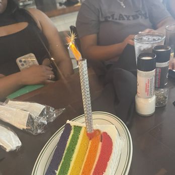 Taste Kitchen Bar - Vanillla Rainbow cake - Breakfast & Brunch Near Me - Houston, Texas