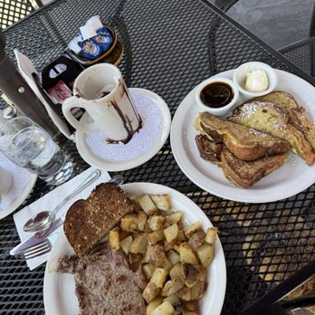 Celia's Garden Café - Steak & Eggs & Cinnamon Swirl French Toast - Breakfast & Brunch Near Me - Los Osos, California Celia's Garden Café - Steak & Eggs & Cinnamon Swirl French Toast - Breakfast & Brunch Near Me - Los Osos, California