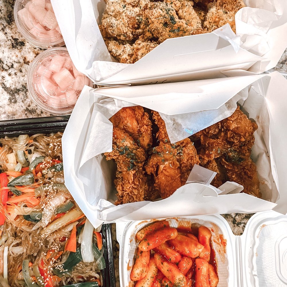 Vons Chicken - D. Crispy Fried Chicken with Cheddar Half B. Crispy Fried Chicken Half Hotteok side (spicy rice cake) Japchae - Korean Near Me - Vallejo, California Vons Chicken - D. Crispy Fried Chicken with Cheddar Half B. Crispy Fried Chicken Half Hotteok side (spicy rice cake) Japchae - Korean Near Me - Vallejo, California