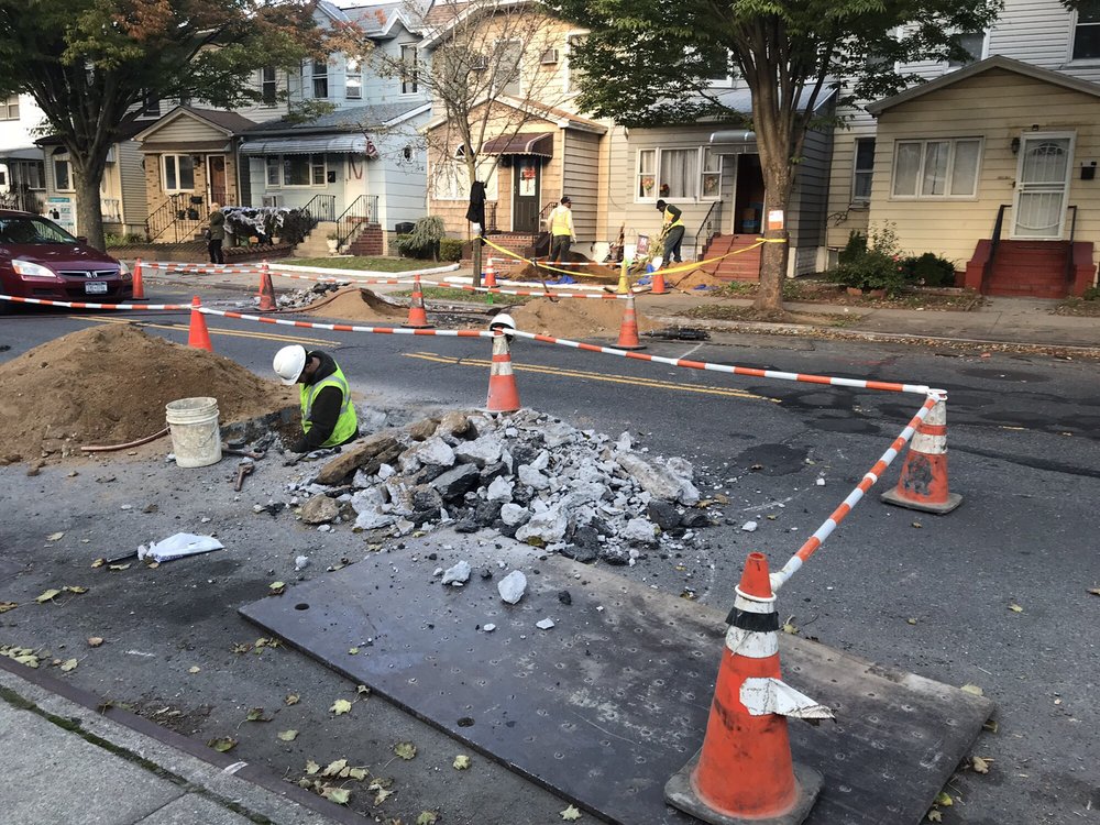 Slide of Balkan Sewer & Water Main
