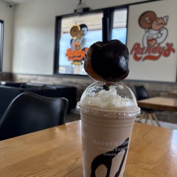 Randy's Donuts - Chocolate Milkshake - Donuts Near Me - Costa Mesa, California Randy's Donuts - Chocolate Milkshake - Donuts Near Me - Costa Mesa, California