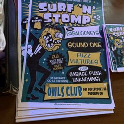 Owl's Club - Event poster for the next similar event.
