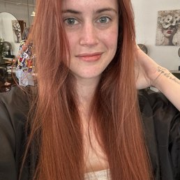 Right after finishing the cut! Right after finishing the cut!