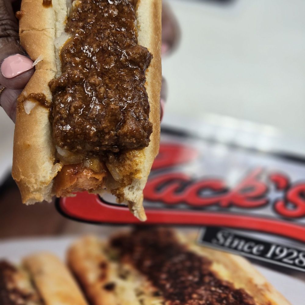 Zack's Hot Dogs - Look at that bite. - Hot Dogs Near Me - Burlington, North Carolina Zack's Hot Dogs - Look at that bite. - Hot Dogs Near Me - Burlington, North Carolina