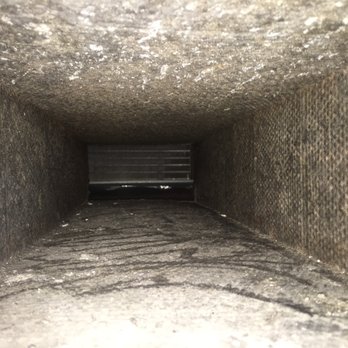 Indoor Air Specialist - Before - Air Duct Cleaning Near Me - Houston, Texas