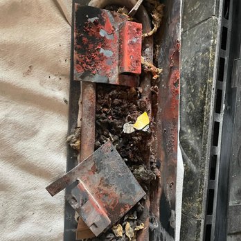 American Heritage Fireplace - Old pan that was in very bad shape - Appliances Near Me - Chicago, Illinois